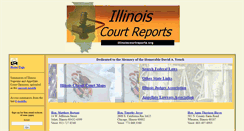 Desktop Screenshot of illinoiscourtreports.org